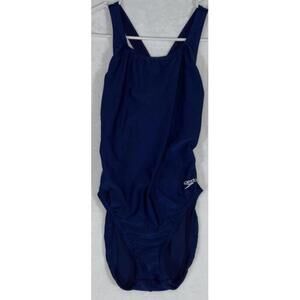 Speedo Women's Swimsuit One Piece Pro LT Solid Black 10/36 EUC